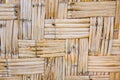 Wood Bamboo Mat Texture Background Royalty Free Stock Photo