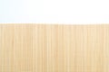 wood bamboo mat texture Royalty Free Stock Photo