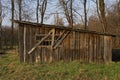 Wood barn Royalty Free Stock Photo