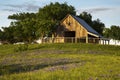 Wood Barn on the Bluebonnet Trail Near Ennis, Texas