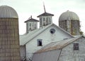 1896 historic NYS wood barn roof, silo and cupola detail