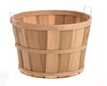 Wood Basket Royalty Free Stock Photo