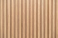 Wood battens wall pattern texture. interior design decoration background