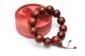 Wood bead Royalty Free Stock Photo