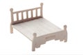 Wood bed toy