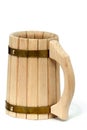 Wood beer cup