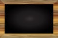 Wood blackboard vector element