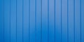 Wood blue plank wooden line vertical texture wall panoramic header background Royalty Free Stock Photo