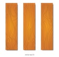 Wood boards set