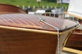 Wood boat detail