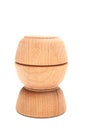 Wood bowls Royalty Free Stock Photo