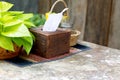 Wood box Paper Tissues