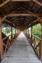 Wood bridge Kolarovo