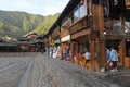 Wood building in Miao Village of guizhou province