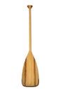 Wood Canoe Paddle Royalty Free Stock Photo
