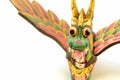 Wood Carved Chinese Dragon Royalty Free Stock Photo