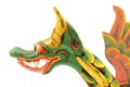 Wood Carved Chinese Dragon Royalty Free Stock Photo