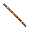 Wood carved flute