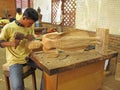 Wood carving