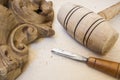 Wood carving Royalty Free Stock Photo