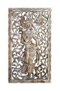 Wood carving Buddhist Royalty Free Stock Photo