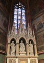 Wood carving in St. Vitus Cathedral - Prague