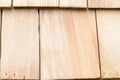 Wood cedar shingles for roof or wall Royalty Free Stock Photo