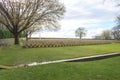 Wood Cemetery great world war one flanders Belgium Royalty Free Stock Photo