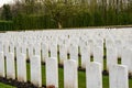 Wood Cemetery great world war one flanders Belgium Royalty Free Stock Photo