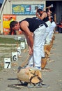 Wood Chopping at the 2012 Canterbury A&P Show