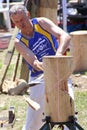 Wood chopping at the Cambera Country Show
