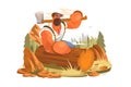 Wood Chopping Scene