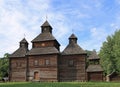 Wood church Royalty Free Stock Photo