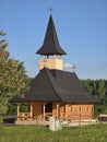 Wood church in Giurgiu, near Danube river
