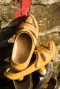 Wood clogs Royalty Free Stock Photo