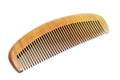Wood comb isolated Royalty Free Stock Photo