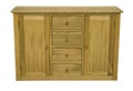 Wood commode