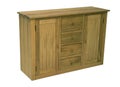 Wood commode