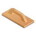 Wood construction tool icon, isometric style Royalty Free Stock Photo