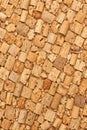 Wood cork surface texture material Royalty Free Stock Photo