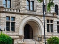 Wood county courthouse in Parkersburg WV Royalty Free Stock Photo