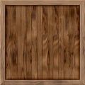 Wood crate generated hires texture Royalty Free Stock Photo