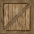 Wood crate generated hires texture Royalty Free Stock Photo