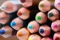 Wood crayon Royalty Free Stock Photo