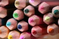 Wood crayon Royalty Free Stock Photo