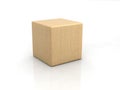 Wood cube