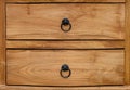 Wood desk drawer