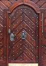 Wood door Royalty Free Stock Photo