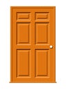 Wood Door Illustration