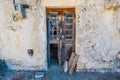 Wood door in old house Royalty Free Stock Photo